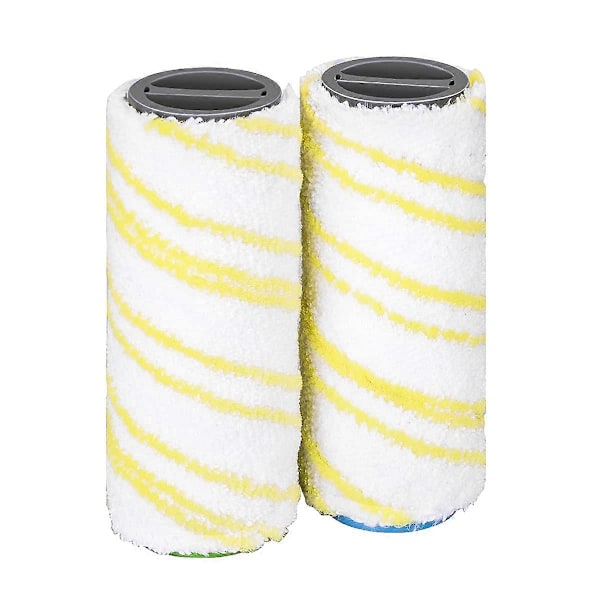 Erstatningsruller 2.055-006.0 for Karcher FC3 FC5 FC7 EWM2 Trådløs (Gul) (LGL)