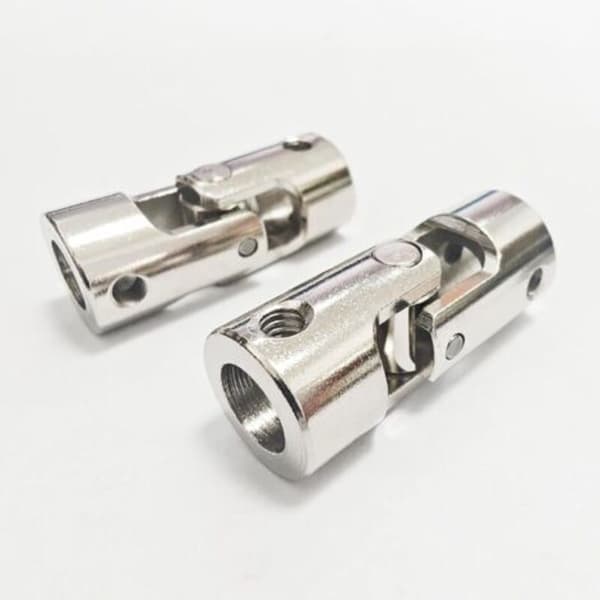 1-pak 3-4 Universal Styretøjsakselled til DIY Marine Tilbehør Sølv (LGL)