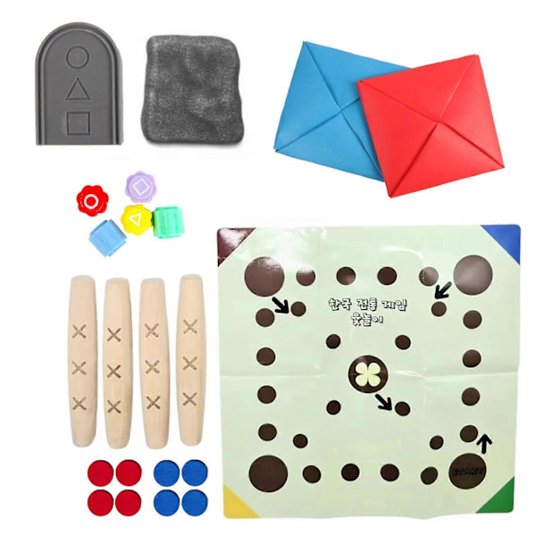Squid Game, Squid Game Gonggi, Squid Game Gonggi Set, Gonggi Koreansk Spel, Squid Game Spel, Koreanska Jacks Gonggi Spel Gong-Gi Set LGL E