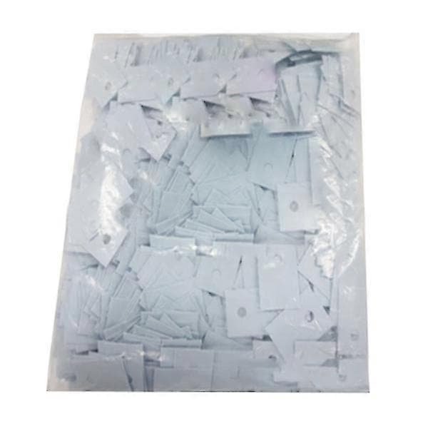 1000 stk. Silikon Termisk Kjøleribbe Isolatorputer for TO-220 Transistor (LGL) Light Blue