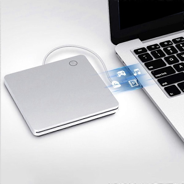 USB 3.0 Type C Ohut Aukko Ulkoiselle Asemalle 8X DVDRW DVD CD RW ROM Kirjoitin Asema PC:lle Pinkki LGL pink