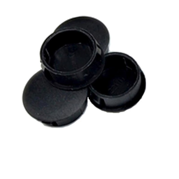 10 kpl Pyöreä Muovikansi Huonekalujen Napsautusreikätulppa LGL Black 18mm