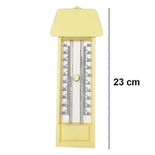 P Digital Max Min Drivhustermometer - Max Min Termometer til Måling af Maksimum og Minimum Temperaturer i et Drivhus LGL