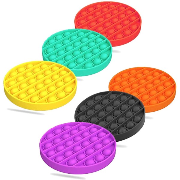 Pop it Fidget Leke Boble Sensorisk Fidget Leke - CE Lilla (LGL)