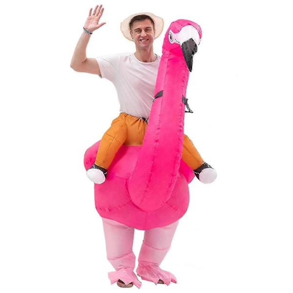 Flamingoer/strudser/griffer Ride Oppustelig Dragt Stilfulde Rollespils Kostumer Til Aktivitetsfest Scene LGL Ostrich