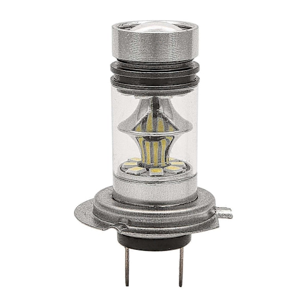 H7 2-pak 12V 100W Super Bright LED Kørelys Pære 6000K 1000lm (LGL)