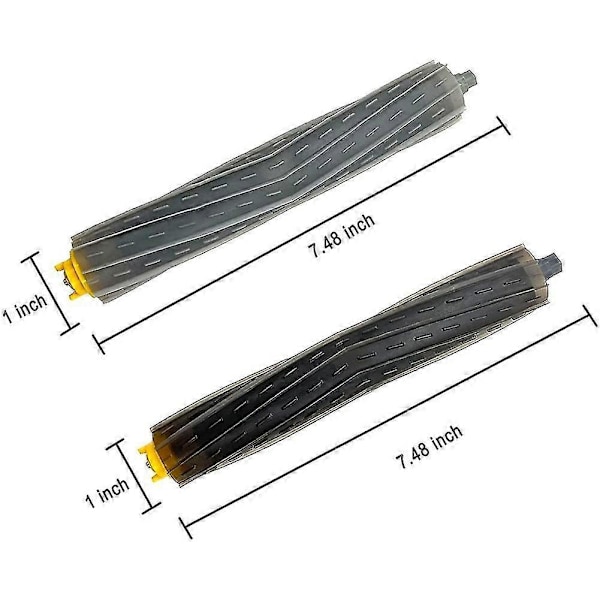 2 Sæt Ekstraktorvalser Udskiftning Kompatibel Med 800 Og 900. Gummi Central Børstesæt -cdsx LGL As Shown