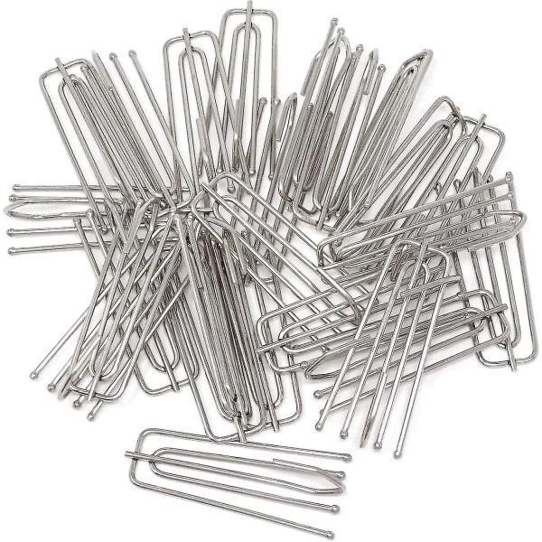 Stainless Steel Curtain Pleat Hook 24 Pack Of 4 Prongs Pinch Pleat Clips Hooks Traverse Pleater [LGL]