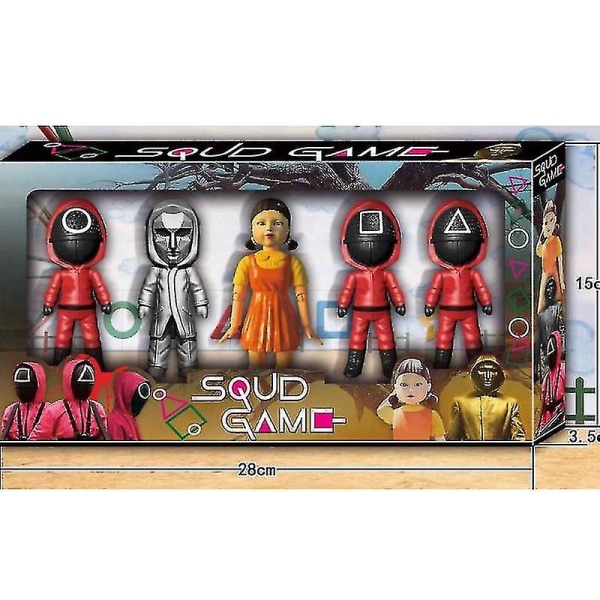 Squid Game Doll Villain Toy_y Hög kvalitet