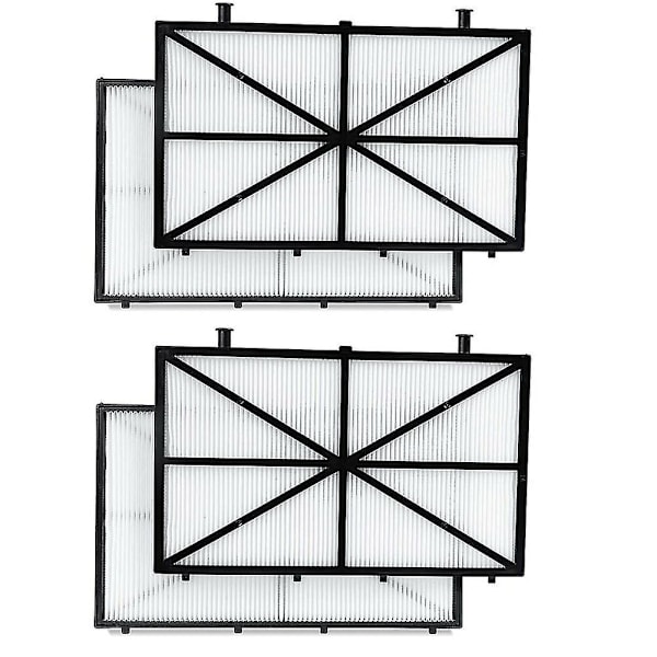 4 stk. Ultra-fine filtre Poolrenserfilter 9991432-r4 Poolfilter til Dolphin M400 M500 Ultra-fine LGL Black  white