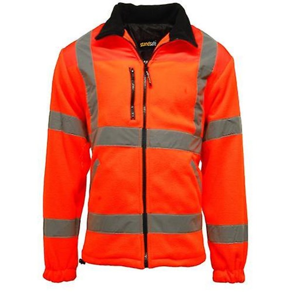 Standsafe Hv022 Huomiovärinen fleece-takki LGL Black 4xl