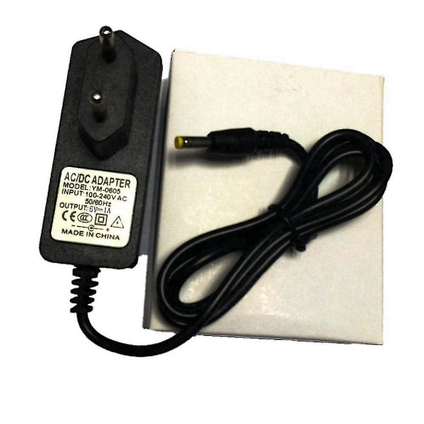 5v 1a AC-adapter för Zoom Ad-14 H2 H4 H4n Pro Arq Ar-96 Ar-48 Uac-2 R16 R24 Q3 Q3hd Ads-5m-06 videomultispårare [GGL] Eu plug