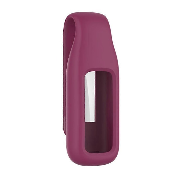 Ulkoilu Metalliklipsisolki Fitbit-Luxe -älykellon rannekkeeseen Silikonisuojus LGL Red