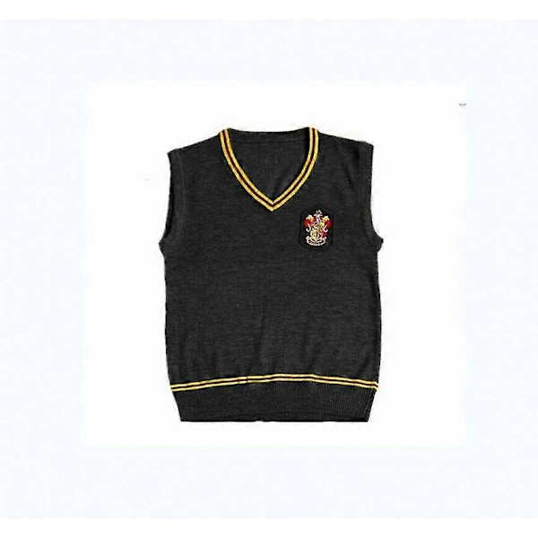 Cosplay Harry Potter Stickad Väst Tröja Vuxen LGL Gryffindor XL
