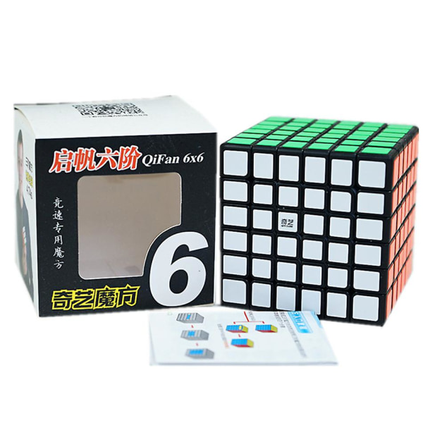 3x3x3 4x4x4 5x5x5 Speed ​​Magic Cube Puzzle Black Stickers Magic Cube Utdanning Læring Cubo Magico Toys Barn Barn[GL] Windmill