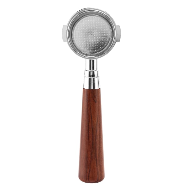 Kaffe Bunnløs Portafilter for Delonghi EC200/EC221/EC0310 Filter 51MM Erstatningsfilterkurv [LGL]