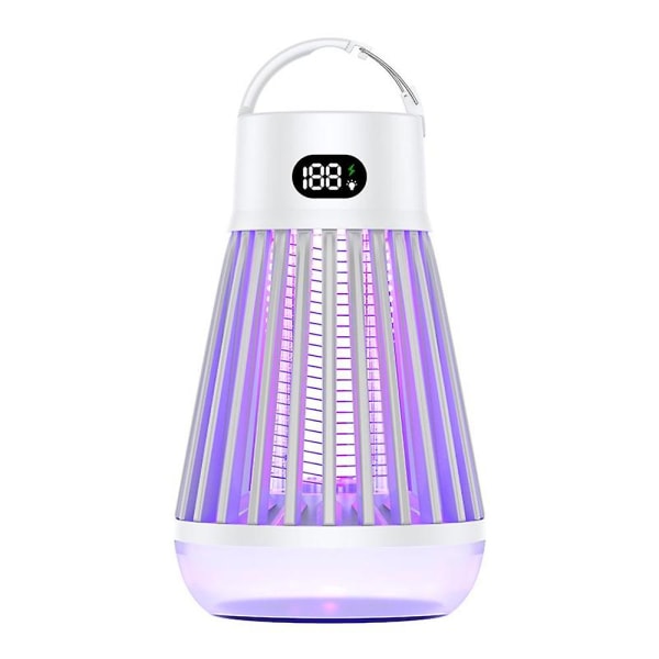 2024 Zappify 2.0 Zappify Mosquito Zapper, USB-ladattava kannettava zapper UUSI [LGL] white