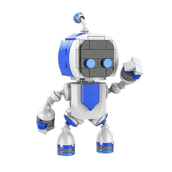 Astro Bot Actionfigurer Byggklossar Leksaker (LGL)