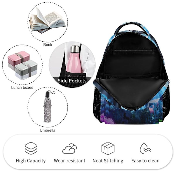 i138 Hur du tränar din drake Barnryggsäckar Söt skolväska Bokväska Casual Daypack Utomhus Resa Ryggsäck för pojkar flickor eadd138