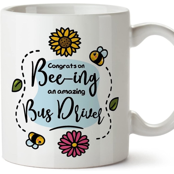 Bus Driver Mug Thanks for Beeing Amazing Funny Gift for Colleagues Ceramic 11oz Mug [LGL]