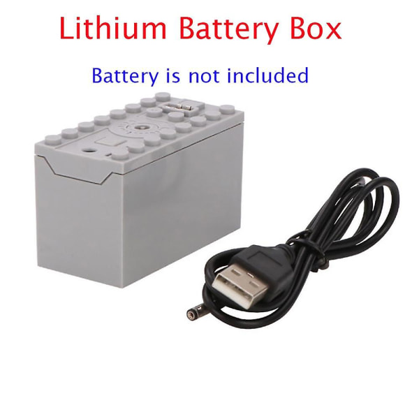Tekniska delar Servomotor Batterilåda Ir Infraröd Fjärrkontroll Mottagare Pf Modell kompatibel med eds Blocks Bricks[GL] Lithium Battery Box