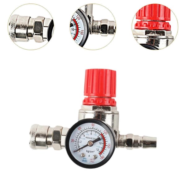 Luftkompressor Tryckregleringsventil Lätt att Installera 140PSI Reduceringsventil (LGL)