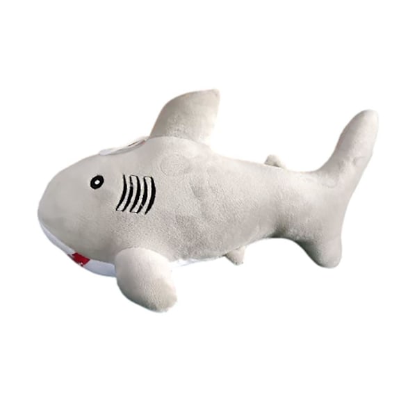 Shark Plysch Leksak Mjuk Pp Fylld Bomull Haj Leksak Fyllda Djur Kudde För Barn