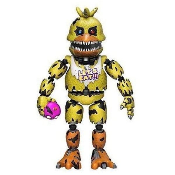 Five Nights At Freddy's Pizza Simulator Foxy Actionfigur, 19 cm hög samlarobjekt