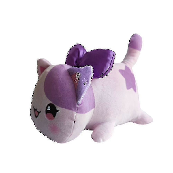 Aphmau Meow Meows Plysch Aphmau Plyschleksak Docka Gåva 25cm GuanGuan LGL angel cat