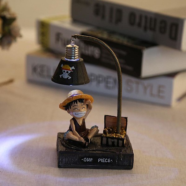 ONE PIECE Luffy Tony LED nattlampa bordslampa nattlampa barnrum leksak (LGL) 1PC