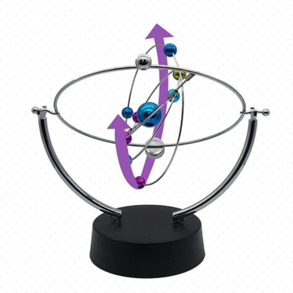 Kinetic Art Asteroid - Electronic Perpetual Motion Desk Toy Home Decoration[GL]