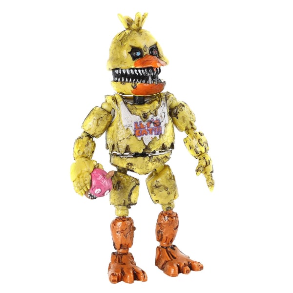 Five Nights At Freddy's Pizza Simulator Foxy Actionfigur, 19cm høy samleobjekt figur