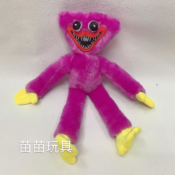 20cm/40cm/80cm/100cm Playtime Plyschleksaksfigur Huggy Wuggy Doll Purple 40cm