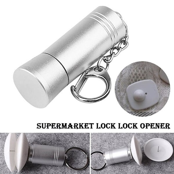 Mini Magnetisk EAS Tag Aftager Bærbar EAS Etiketseparator med Praktisk Klips LGL