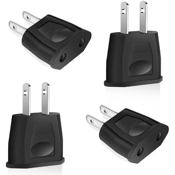 Et sett med 4 flat-til-runde adaptere (LGL)