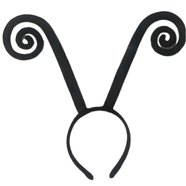 Uutuus Aikuiset Lapset Pitkät Muurahaisantenni Pääpanta Hyönteinen Musta Sametti Hiukset Vanne Halloween Cosplay Pukujuhlat LGL 3