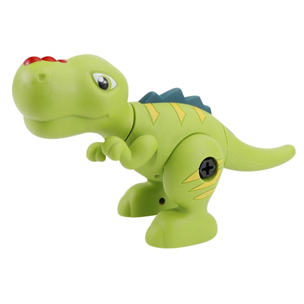 Dinosaurie Leksak Dino Leksak Med Borrstam Diy Pedagogisk Leksak Med Verktyg För Barn [LGL] Green