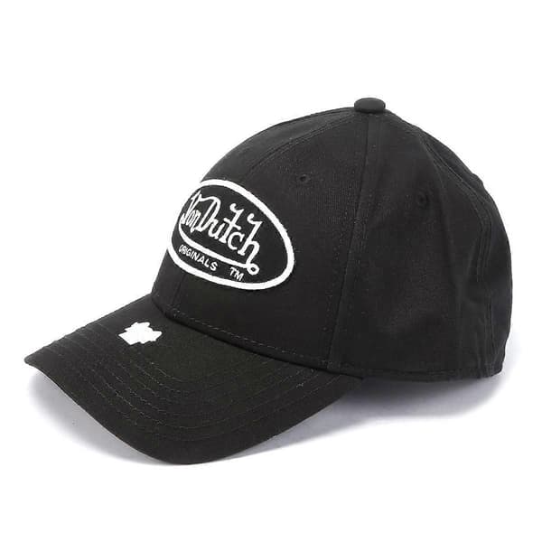 Isän baseball-lippis puuvillaa, musta (LGL)