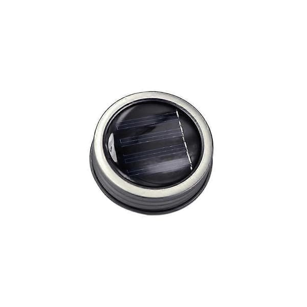 udendørs solglas mason jar med integreret solpanel og lysdioder til belysning ye (LGL)