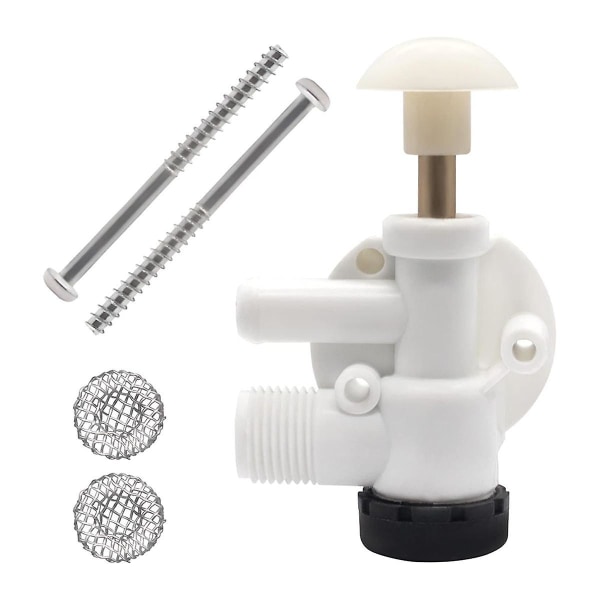 For Sealand RV Vandventil Samling Trailer Toilet Reparationssæt EcoVac Vacuflush Pedal Flush Toiletter