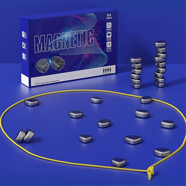 Magnetisk skakspil - Multiplayer strategibrætspil (strengbase) String Base