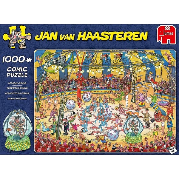 Jumbo - Acrobat Circus 1000 brikker puslespill (LGL)