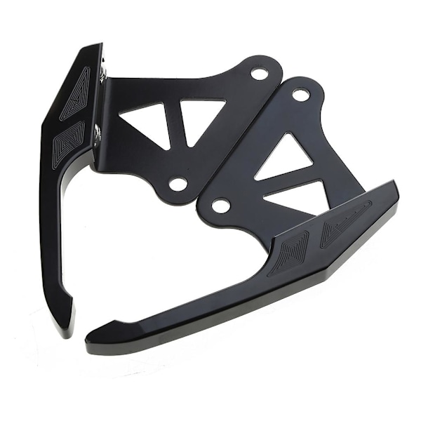 Passager Bageste Greb 1 Par Motorcykler Bagsæde Passager Bageste Grab Bar Stænger LGL Black