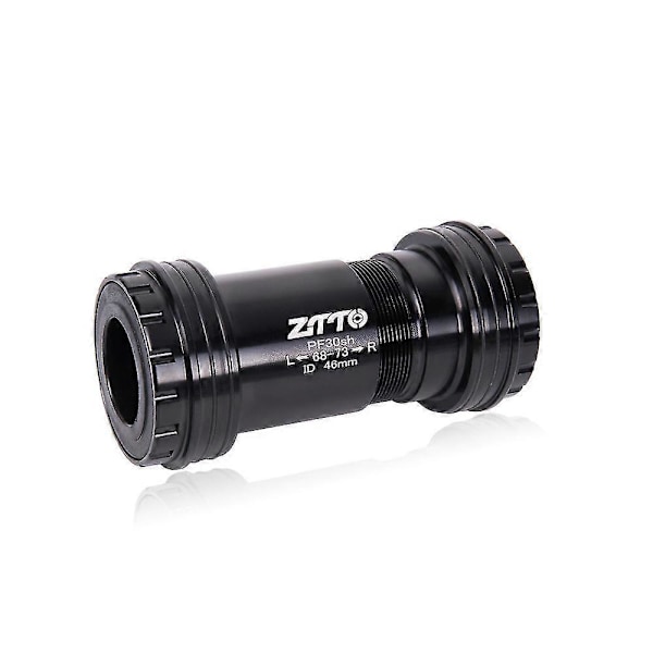 Pf30 24mm Press Fit kranklager keramisk gjengelåssystem sykkel 46mm for MTB landeveissykkel 24 kranksett kjedesett LGL PF30-24-B Black