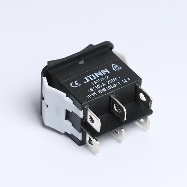 JDNN Micro LA158-2 10A 250V Vanntett Elektrisk Kontrollbrytermontering (LGL)