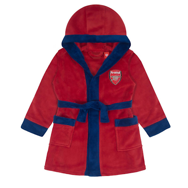 Baby Morgenkåbe Toddler Badekåbe Hætte Fleece OFFICIEL Gave LGL Red 0-6 Months
