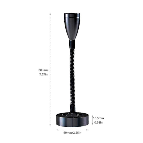 2 Stk. Læselamper LED Spotlight 12V Dæmpbar Kontakt Væg Senge Lampe Indvendig Lys Autocamper 6000k Hvid Til Autocamper LGL