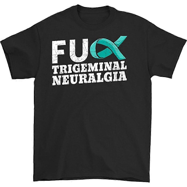 Fuck Trigeminusneuralgi T-shirt LGL Black S