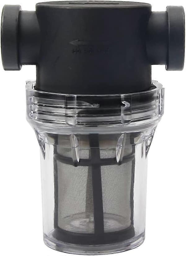 Pipeline 1/2\" Vandpumpefilter med 100 Mesh Rustfrit Stål Si, Inline Mesh Filter til Havevanding (LGL)