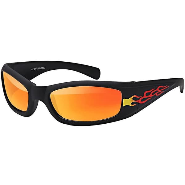 Coolit lasten aurinkolasit liekkikuviolla (LGL) Black One size